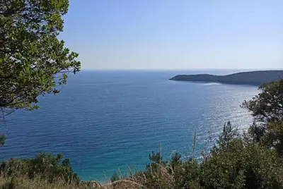 a view of a large body of water at The rising sun-Stylish Sea View Apartment in Budva
