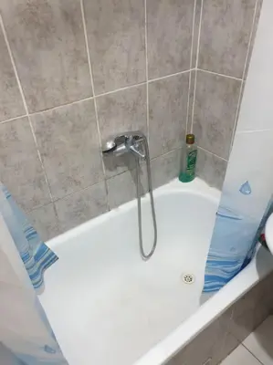 a shower in a bathroom with a bath tub at Warm & Welcoming Vele Residence in Bar