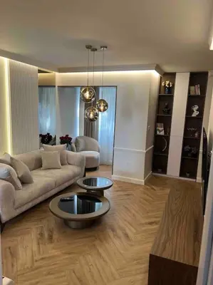 a living room with a couch and a table at Sunshine of Montenegro - Luxury in Kotor