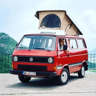 Mobile home - Alpha Campers Montenegro - Our Red Westfalia Bus