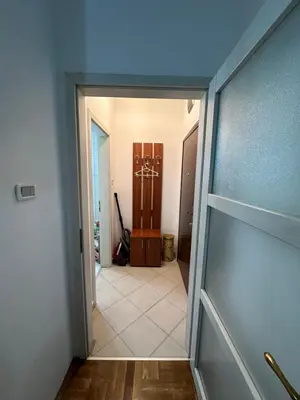 a hallway with a door leading into a room at Stex Urban 4 in Podgorica