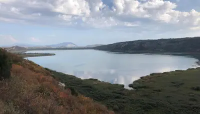 a view of a large body of water at Shasi Eco Lodge in Ambula