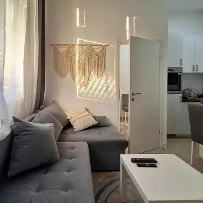 One-Bedroom Apartment in the Center of Budva on a Quiet Street 5 Minutes to the Beach