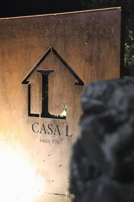 a sign for a casal since at Casa L in Ulcinj