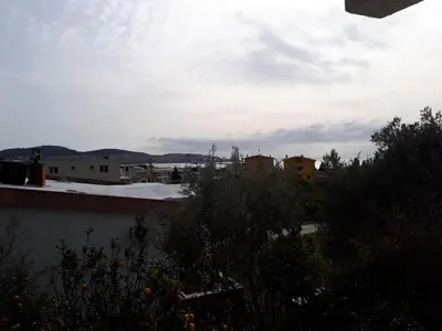 a view from the roof of a house with snow at PEKOVIĆ in Bar