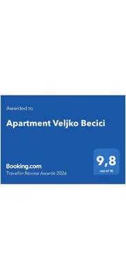 a screenshot of the appointment value register on a website at Apartment Veljko Becici in Becici