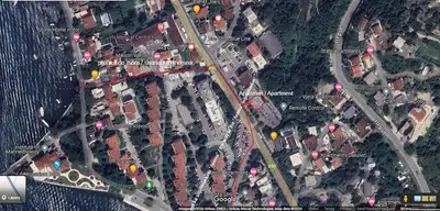 a map of a city with buildings and roads at Lola - New, best located, elegant & super tidy in Kotor