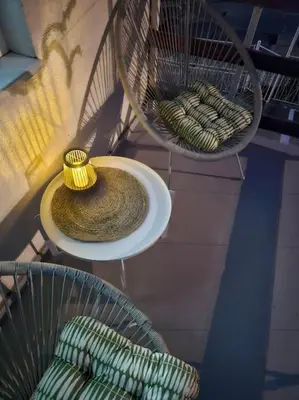 three baskets of food sitting on top of a table at Apartman DE LUX RADIVOJEVIĆ in Sutomore