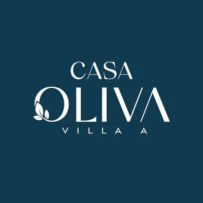 a logo for a villa called casa oliva at Casa Oliva Villa with private heating pools in Budva