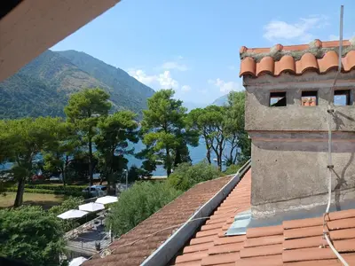 a view from the roof of a building at Apartment Icemoon in Kotor