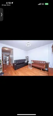 a living room with a couch and a table at Kuca Ljepa in Zoganj