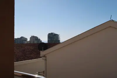 a view from the roof of a building at Apartmani LUX Becici in Becici