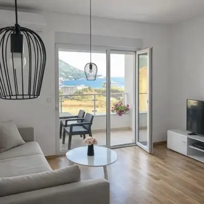 Apartment Jana Meerblick mit Balkon nähe Sandstrand