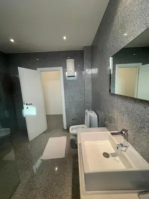 a bathroom with a sink and a toilet at Casa Klei in Ulcinj
