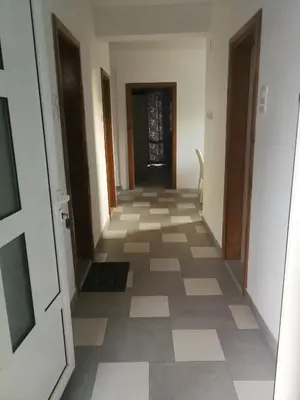 an empty hallway with a hallway at Stan Daria in Sutomore
