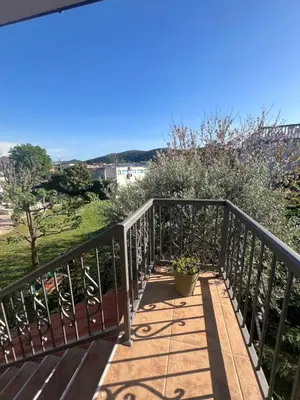 a view from the balcony of a house at Casa di Lipa in Bar