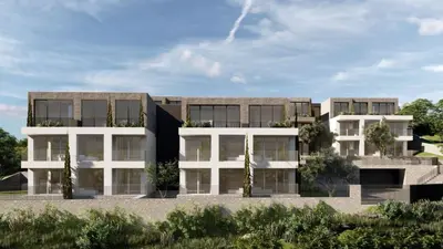 an architectural rendering of a building at Villa Old Mariner Lux in Kotor