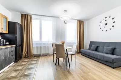 a living room with a couch and a table at Lipovina Anres Apartment in Petrovac na Moru