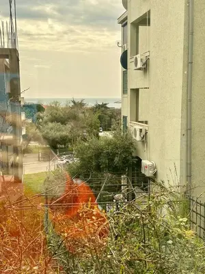 a view from a window of a building at Аппартаменты Магнолия in Petrovac na Moru