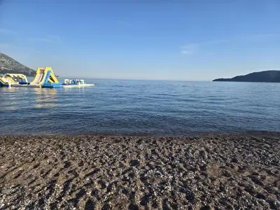an image of a playground in the water at Sveti Georgie Apartments in Becici