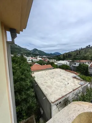 a view from the balcony of a building at Cozy duplex in Sutomore in Sutomore
