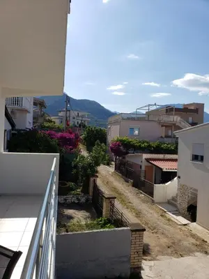 a view from the balcony of a building at Уютная квартира в частном секторе , идеальный отдых у моря in Bar