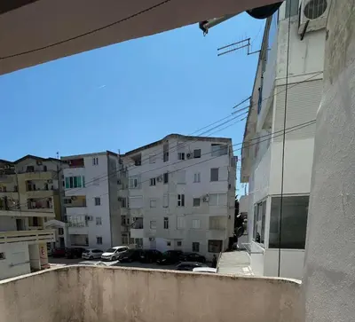 a view of a street from a building at Seaside Ilino in Bar