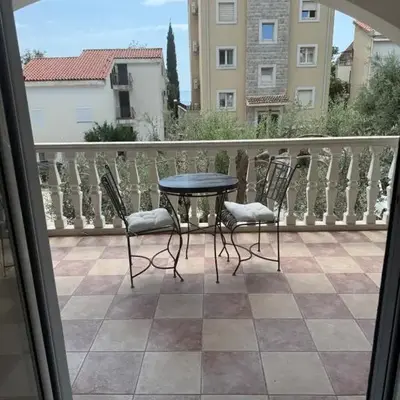 Studio Sea View Steps to Przno beach w Parking Villa Olive