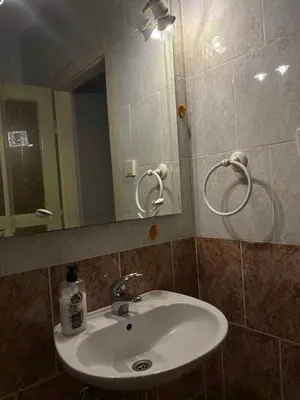 a bathroom with a sink and a mirror at sar 3 in Kotor
