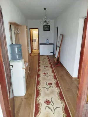 a living room with a rug on the floor at Kuća Duskic in Kunje