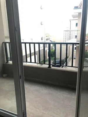 a view of a balcony with a railing at Studio Budva in Budva