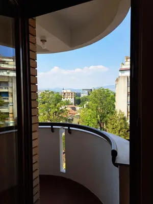 a view from the balcony of a building at Sunrise 2 in Podgorica