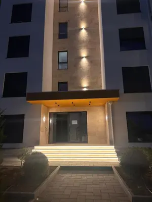 a building with a staircase in front of it at Apartment LM lux in Ulcinj