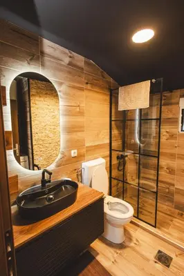 a bathroom with a sink and a toilet at Stara Varos in Podgorica