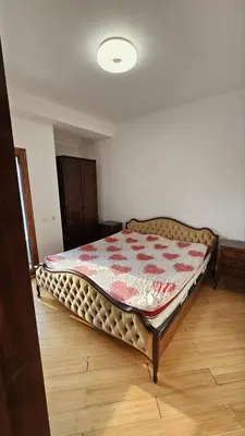 a bedroom with a bed in a room at OldAirport in Podgorica