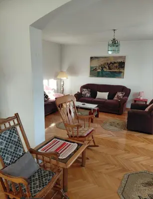 a living room with chairs and a couch at Apartment Maruni in Bar, Susanj
