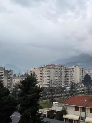 a view of a city with tall buildings at Zara in Bar