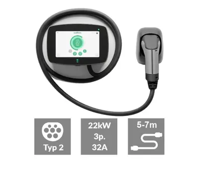 a car charger connected to a car tire at Apartments Peranovic 2 in Kotor