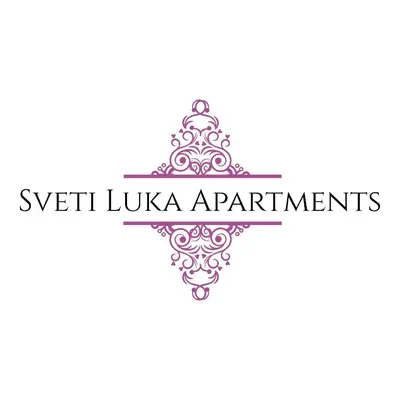 a logo for a restaurant in versilia apartments at Sveti Luka Apartments in Dobra Voda