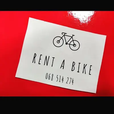 a piece of paper with a bike on it at Guesthouse Berlin in Bar