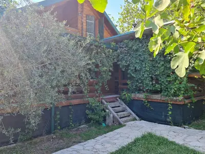 a house with a ivy growing up the side of it at Holiday Home Kite House in Ulcinj
