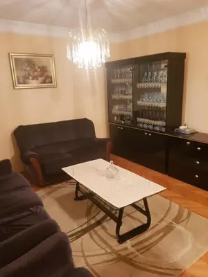 a living room with a couch and a coffee table at Holiday Home Celuga in Bar