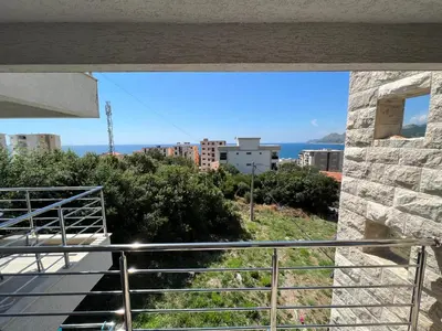 a view from the balcony of a house at Villa Dobre Vode in Dobra Voda