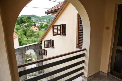 a view from the balcony of a house at Holiday Home Milanovic in Cetinje