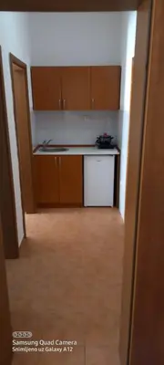 a kitchen with a sink and a counter top at Бар Шушань Апартаменты Главановича 25 in Bar