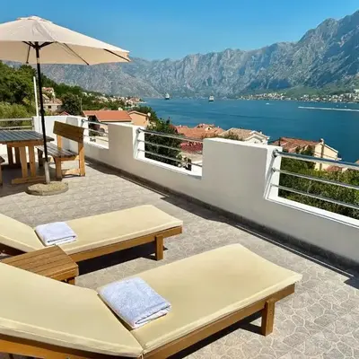 House with big terrace and beautiful sea view