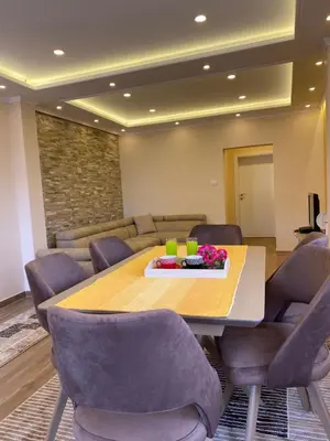a conference room with a table and chairs at ANDI Apartment in Ulcinj