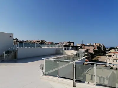 a view from the roof of a building at Riki Dream in Dobra Voda