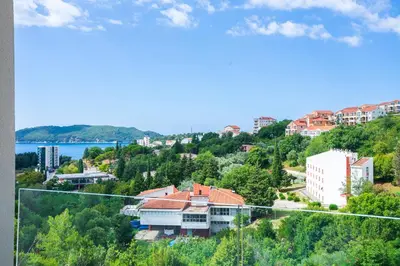 a view of a city from a building at Status-M Apartments 205 in Becici