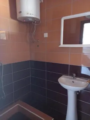 a bathroom with a sink and a mirror at Vikendica in Čanj